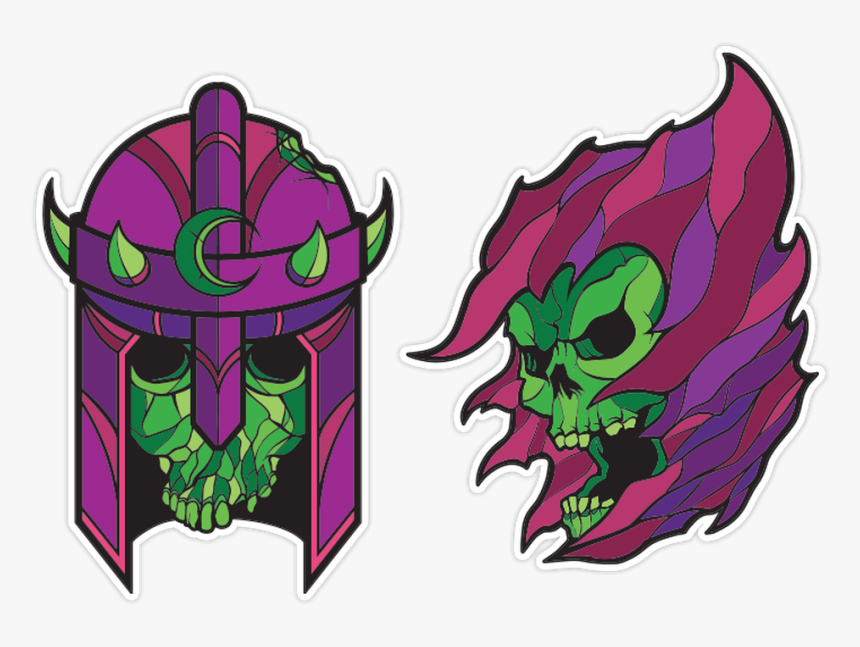 Fragmented Souls Phyrexius And Xanion Sticker Set By - Illustration, HD Png Download