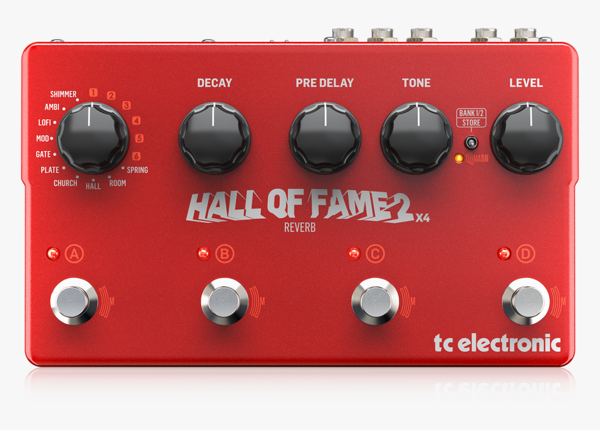 Tc Electronic Hall Of Fame 2 X4, HD Png Download