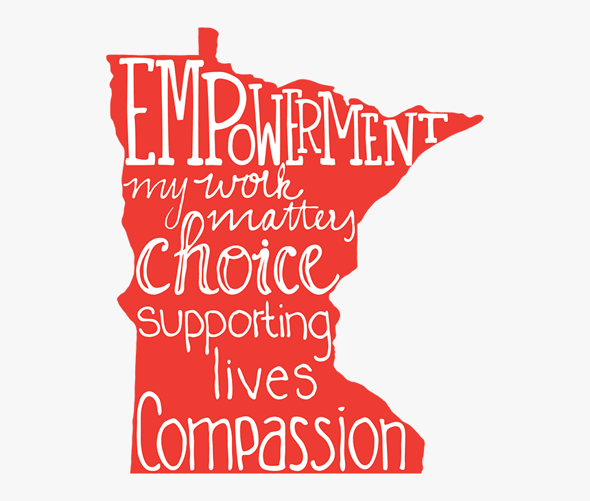 Map Of Minnesota Containing Words And Phrases Related - Poster, HD Png Download