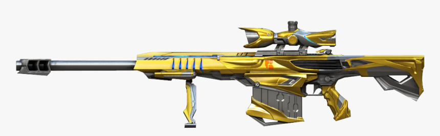 Barrett M82a1-iron Shark Noble Gold , Png Download - Explosive Weapon, Transparent Png