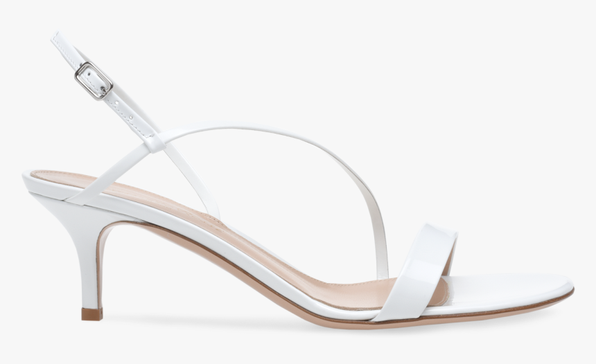 Gianvito Rossi White Manhattan Sandals, HD Png Download