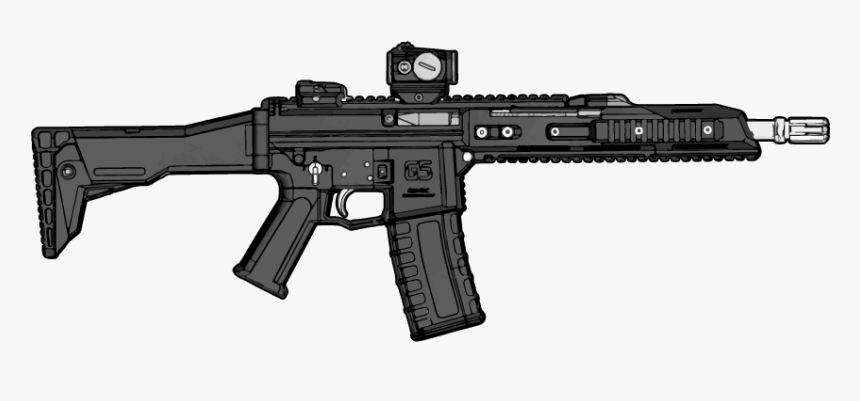 Ghk G5 - Steyr Ar 15, HD Png Download