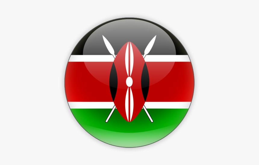 Download Flag Icon Of Kenya At Png Format - Kenya Flag Circle Png, Transparent Png