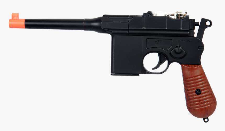 Uk Arms M32 Mouser Spring Airsoft Pistol - Double Eagle Mauser C96, HD Png Download