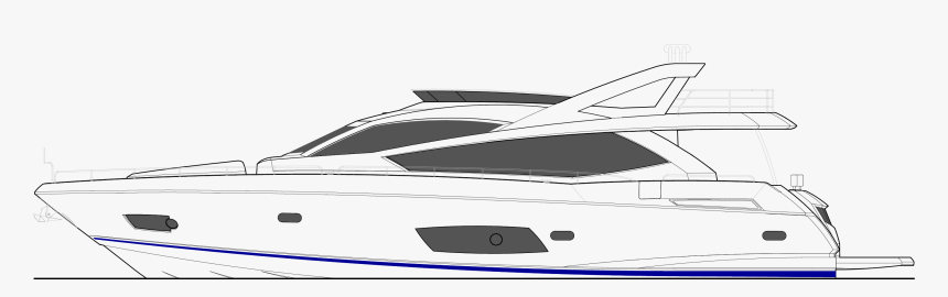 Sunseeker Manhattan 64 Sketch, HD Png Download