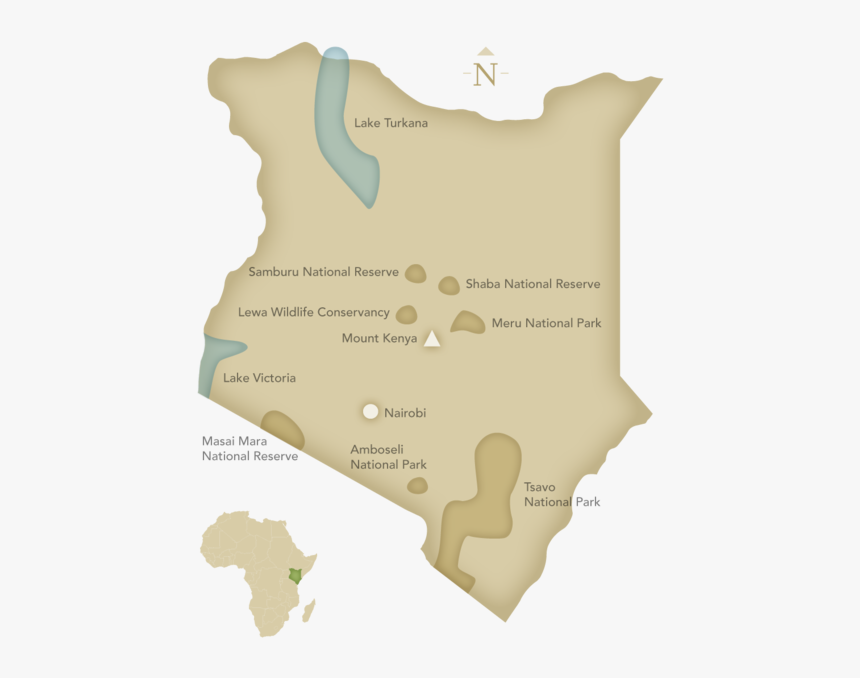 National Parks In Kenya Uganda And Tanzania, HD Png Download