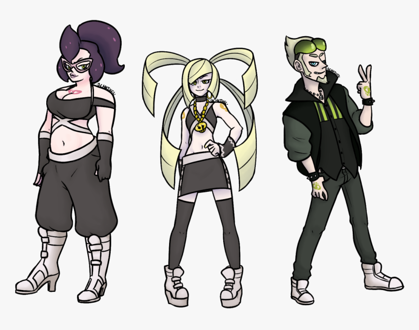 Pokémon Sun And Moon Pokémon Go Pokémon X And Y Fictional - Pokemon Lusamine Team Skull, HD Png Download