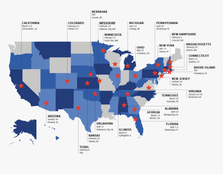 Advmap-7 - 23 - 19 - Many States Have Weed Legalized, HD Png Download
