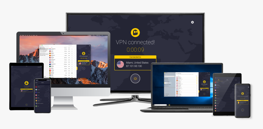 Cyberghost Vpn, HD Png Download