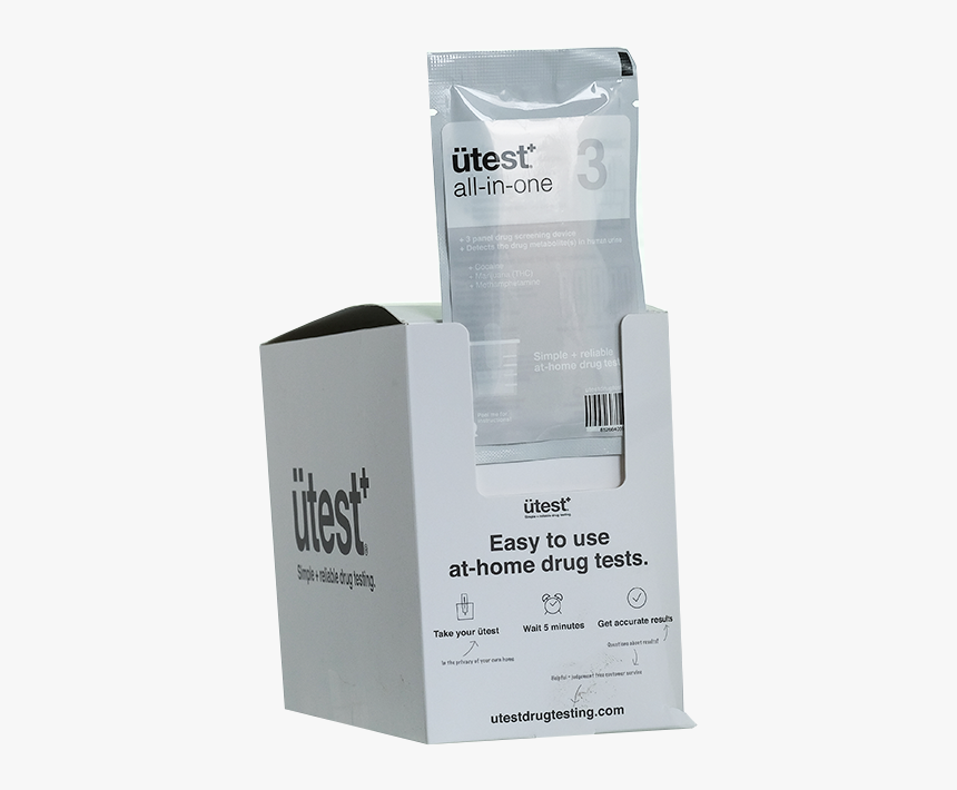 Ütest 3 Panel Drug Test Kit - Vacuum Bag, HD Png Download
