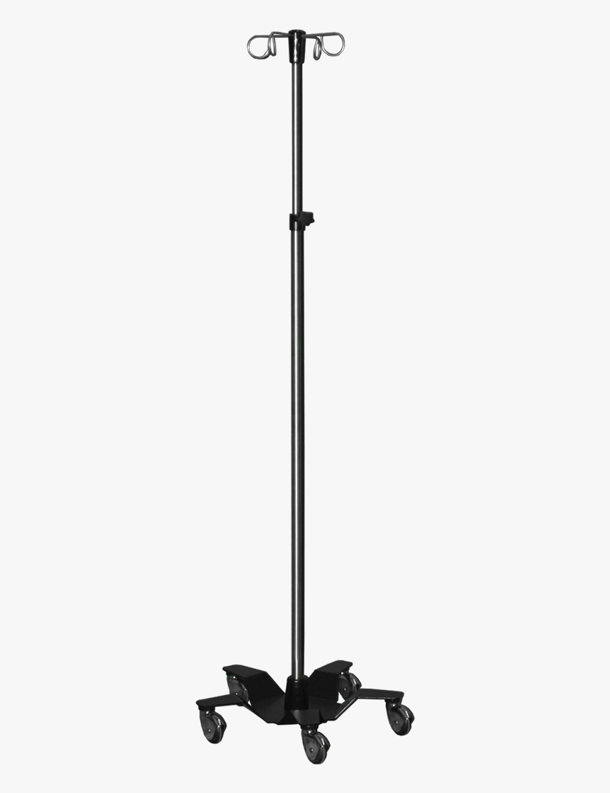Asta Portaflebo Regolabile In Altezza Con Doppio Gancio, HD Png Download