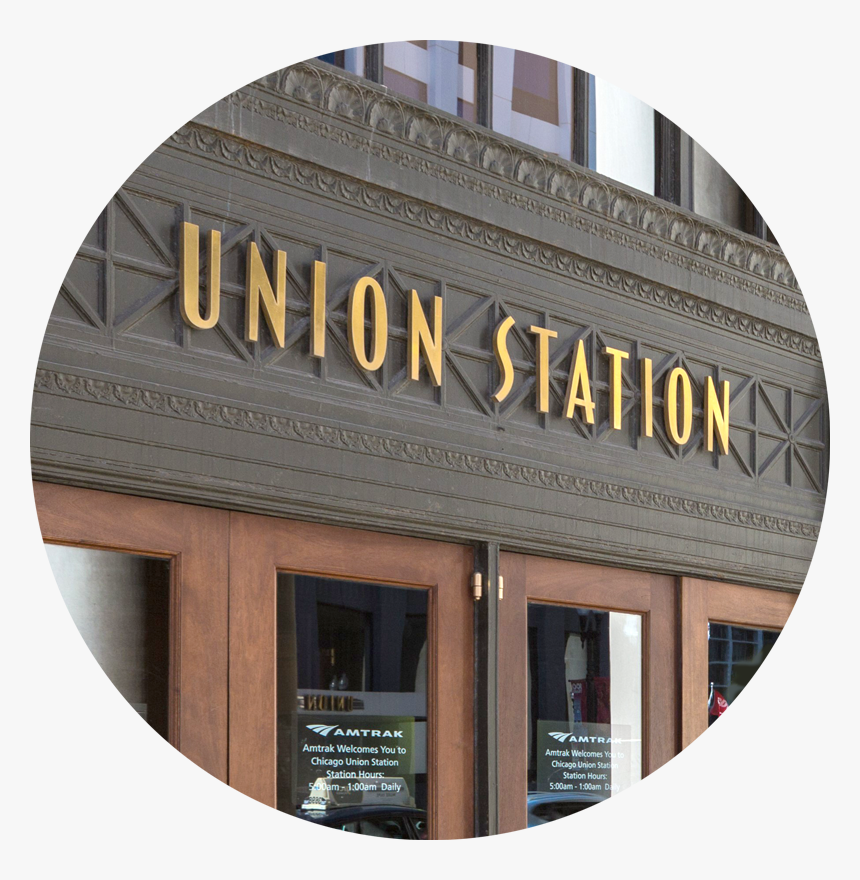 Train Station In Chicago, HD Png Download