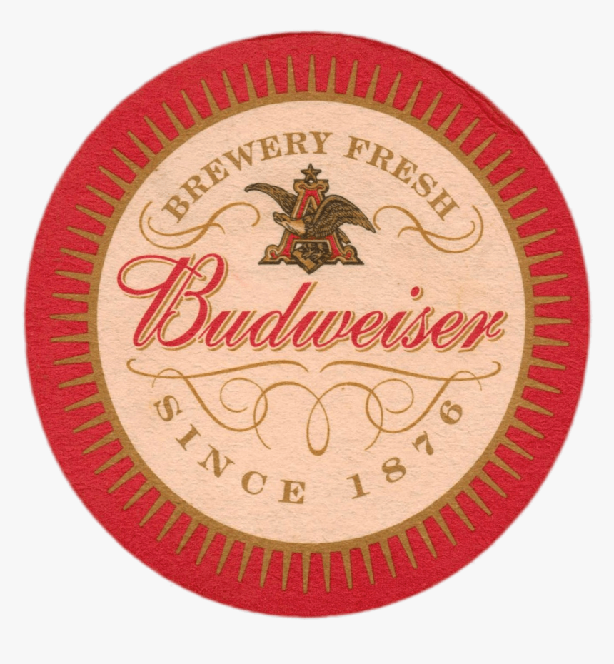 Budweiser Beer Coaster Clip Arts - Budweiser Png, Transparent Png