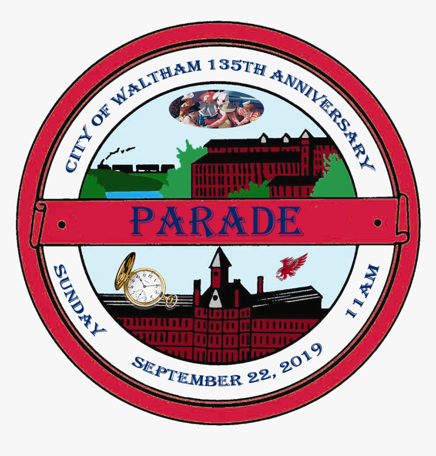 135th Parade Logo Transparent - Waltham, HD Png Download