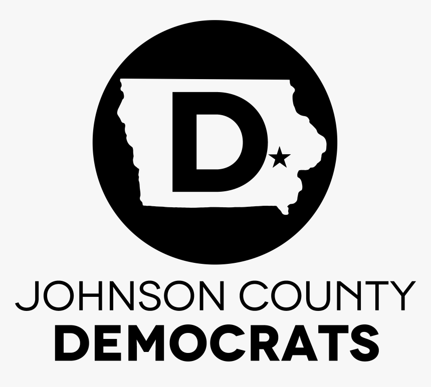 Johnson County Democrats Of Iowa - Emblem, HD Png Download