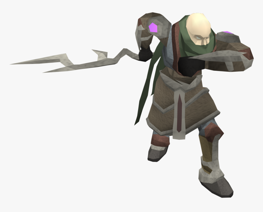Clip Art Image Png Runiqueps Wiki - Old Nomad Model Runescape, Transparent Png
