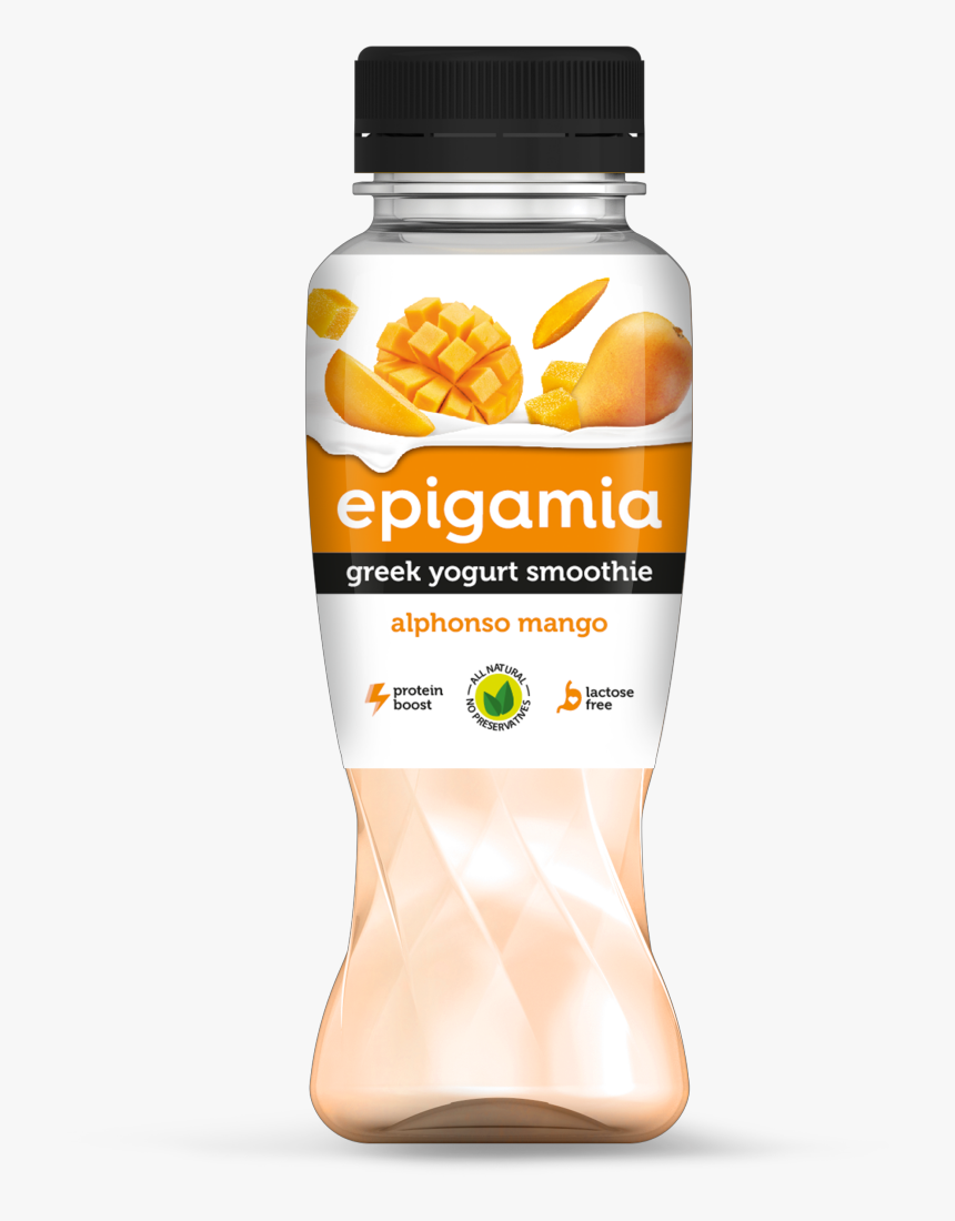 Order Alphonso Mango Greek Yogurt Smoothie - Epigamia Greek Yogurt Smoothie Vanilla Bean, HD Png Download