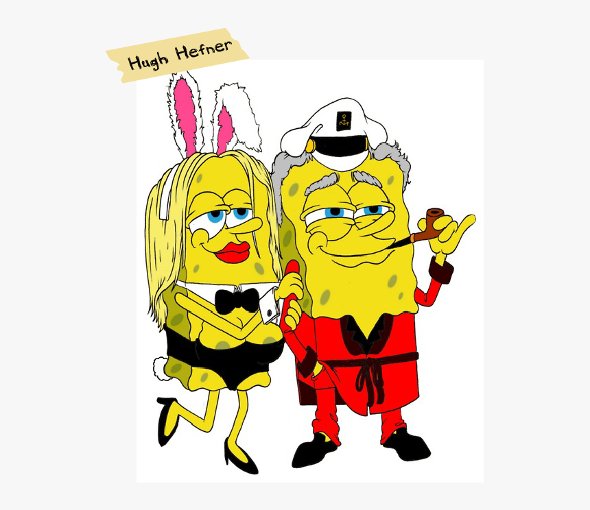 Hugh Hefner Cartoon Style, HD Png Download