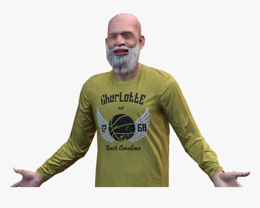 Long-sleeved T-shirt, HD Png Download