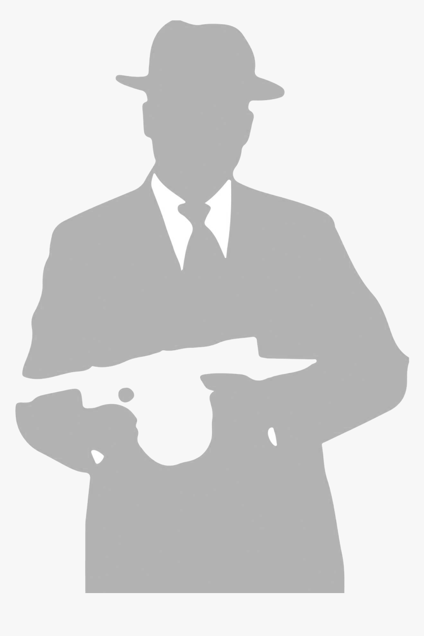Atl Golf - Fbi G Man Silhouette, HD Png Download