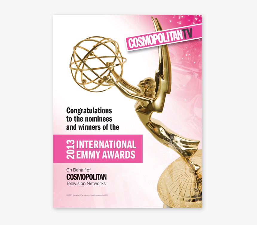 Congratulations Emmy Winner Ad, HD Png Download