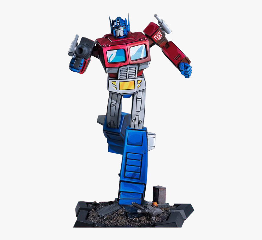 Optimus Prime Classic Scale 11” Statue - Pop Culture Shock Optimus Prime, HD Png Download