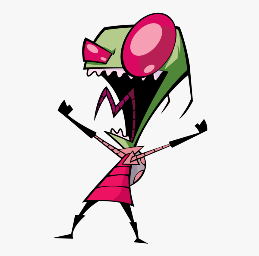 Invader Zim By Contreras19-d5zm4cl - Zim Invader, HD Png Download