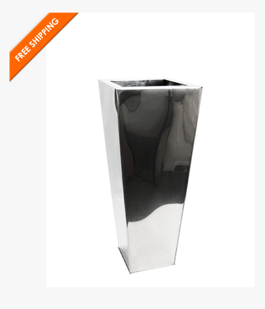 Stainless Steel Tapered Planter - Paper Bag, HD Png Download