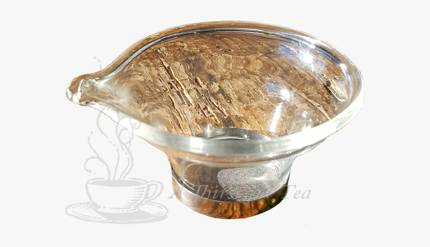 Glass & Stainless Steel Tea Strainer - Sauce Boat, HD Png Download