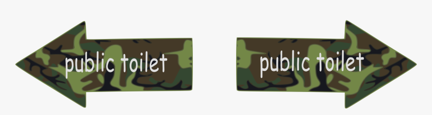 Arrow-public Toilet Clip Arts - Graphic Design, HD Png Download