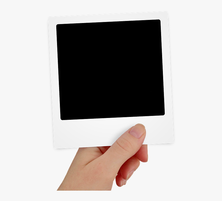 Hand, Photo, Instant, Old, Analog, Camera, Recording - Photograph, HD Png Download