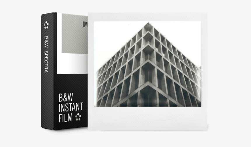 4519 Impossible Spectra Blacknwhite2 - Photographic Film, HD Png Download