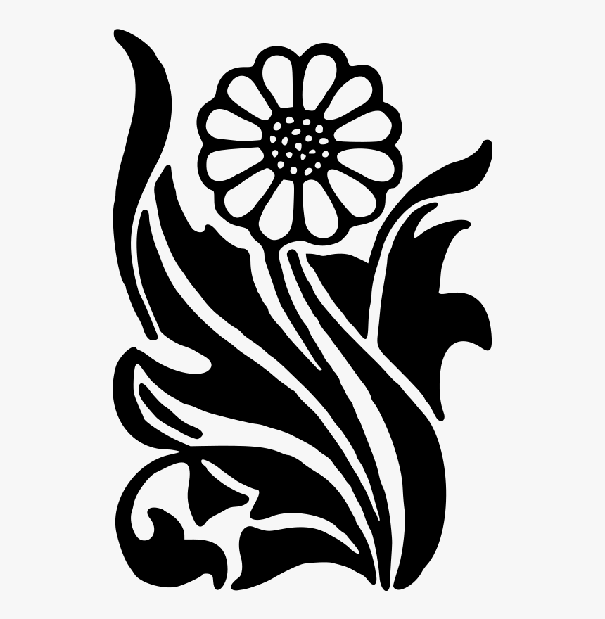 Flower - Drawing, HD Png Download