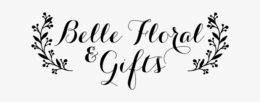 Belle Floral And Gifts Llc - Calligraphy, HD Png Download