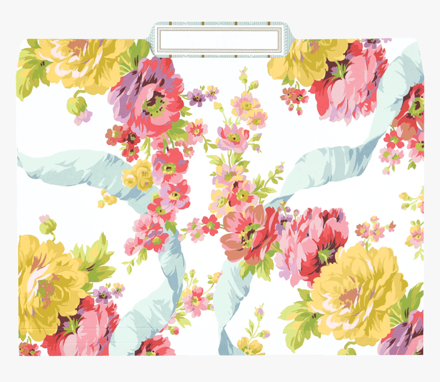 Floral Spiral Notebook, HD Png Download