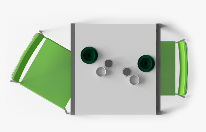 Top View Of Office Table Png, Transparent Png