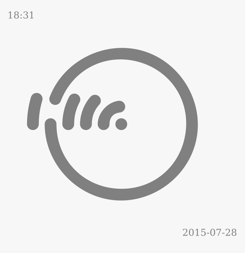Concentric Loop Clock Clip Arts - New Grey No Background Icon, HD Png Download