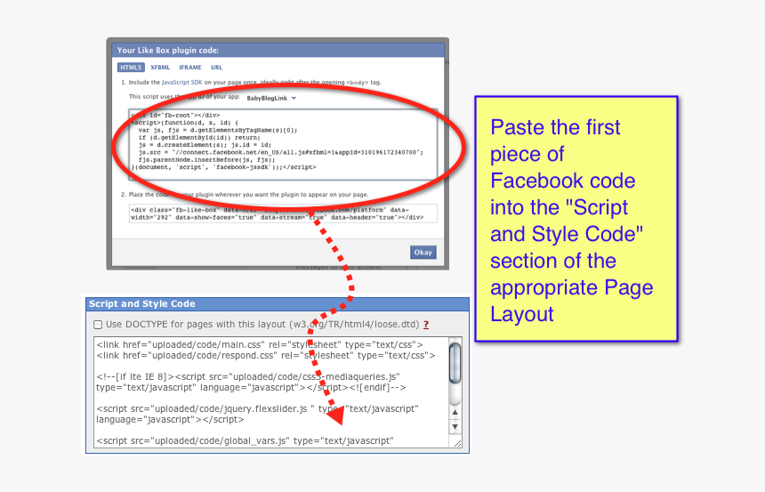 Facebook A Href Link, HD Png Download