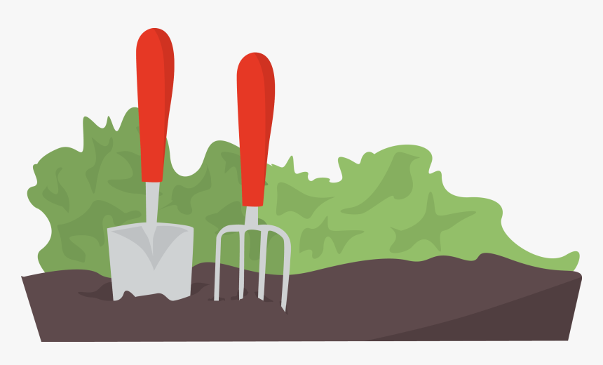 Your Homyze Spring Garden - Transparent Background Garden Tools Clipart, HD Png Download