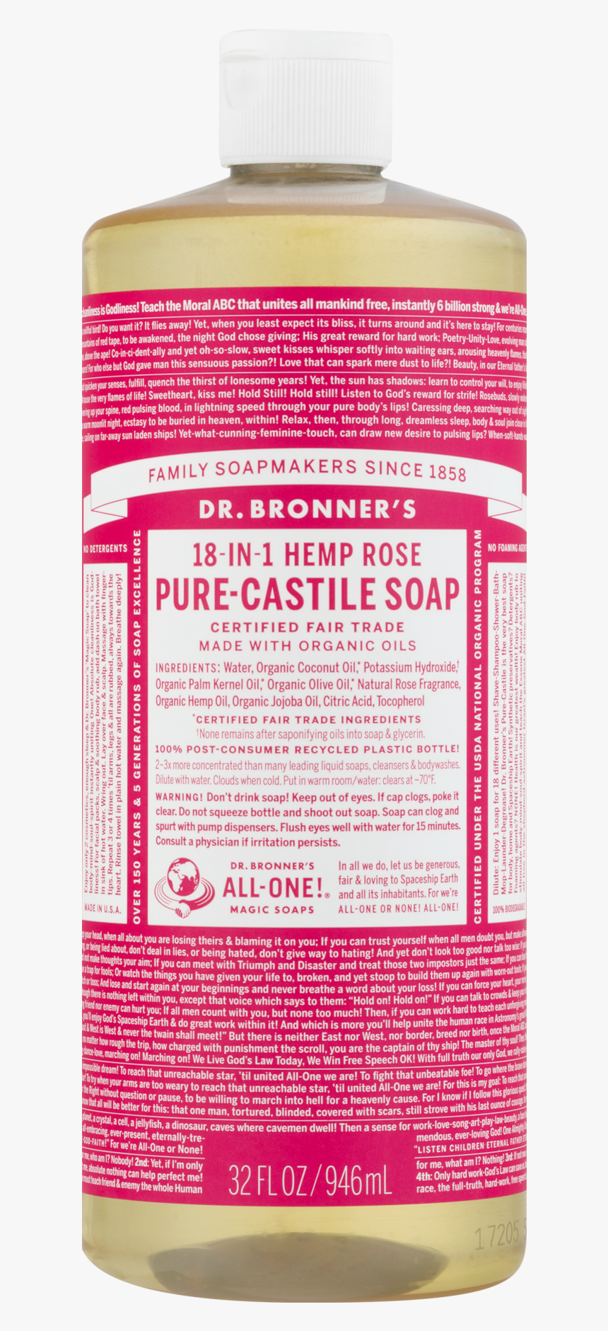 Dr Bronner's Soap, HD Png Download
