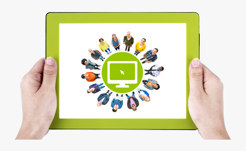 Diverse People On A World, HD Png Download