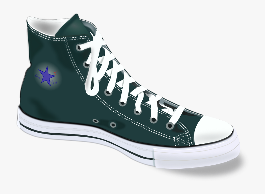 Transparent Sneakers Clipart - Converse Png, Png Download