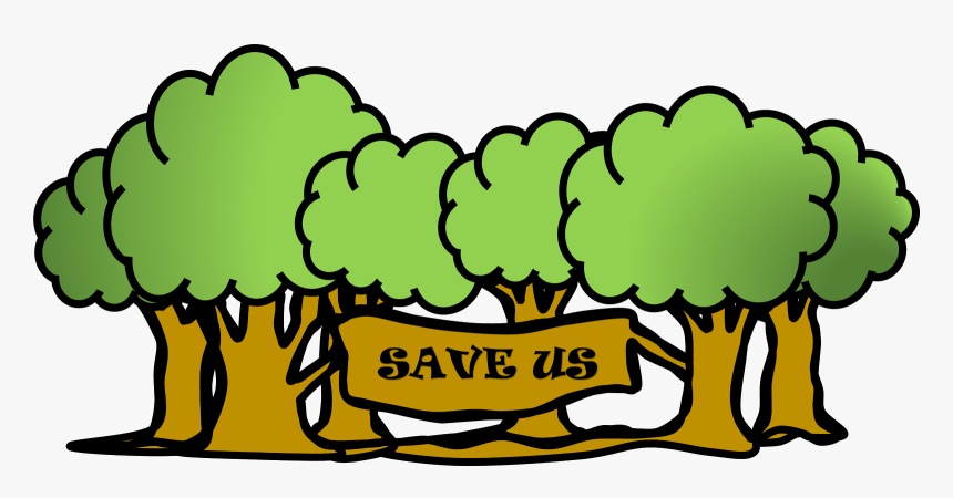 Thumb Image - Save The Trees Cartoon, HD Png Download