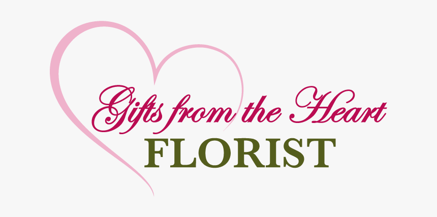 Gifts From The Heart Florist - Calligraphy, HD Png Download