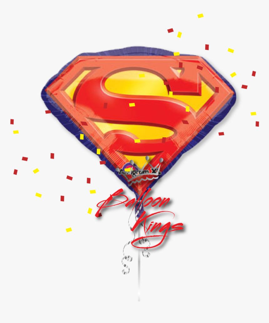 Superman Emblem - Superman Foil Balloon, HD Png Download