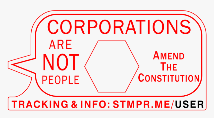 Corporations Are Not People - Parallel, HD Png Download