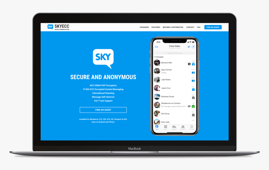 Blackberry Sky App, HD Png Download