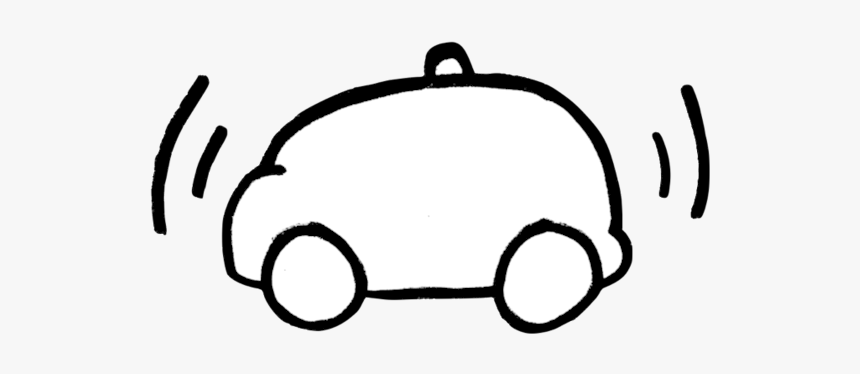 Self Driving Car Icon, HD Png Download