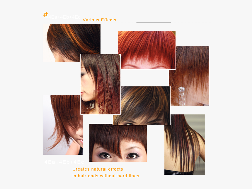 Tijeras, Shears, Scissors, Magnetic Combined Scissors, - Thinning Shears Effect On Hair, HD Png Download
