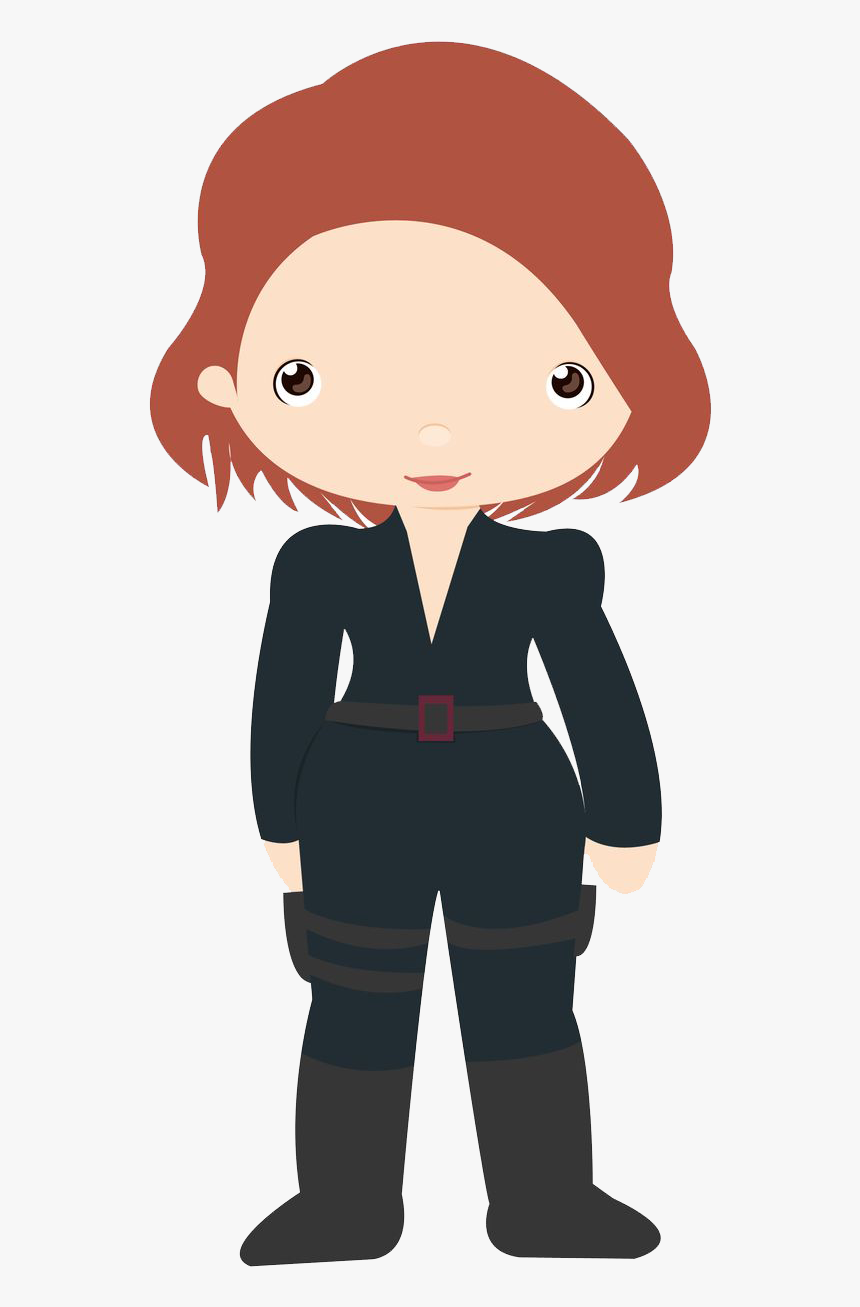 Cute Black Widow Clipart, HD Png Download
